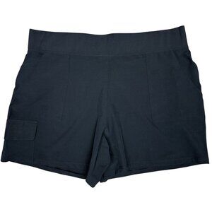 NWT Women's RBX Cargo Shorts Lightweight with Pockets Black‎ | Size L